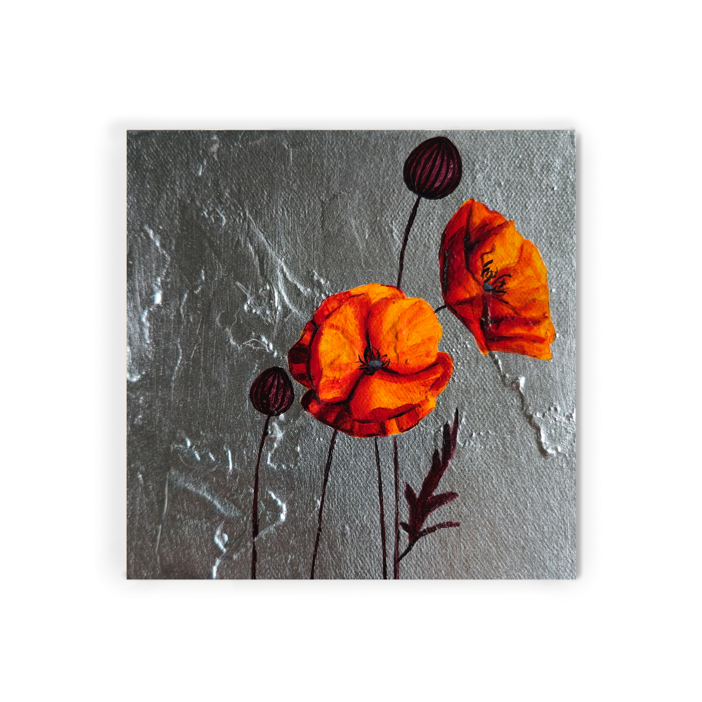 Orange Poppy Posies II | 2026